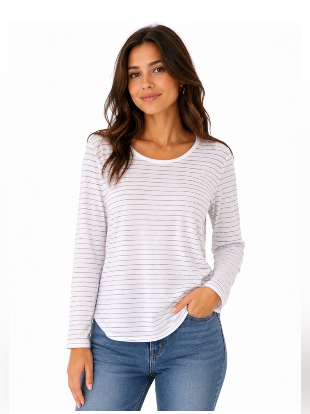 UNTUCKit Top L Casual White